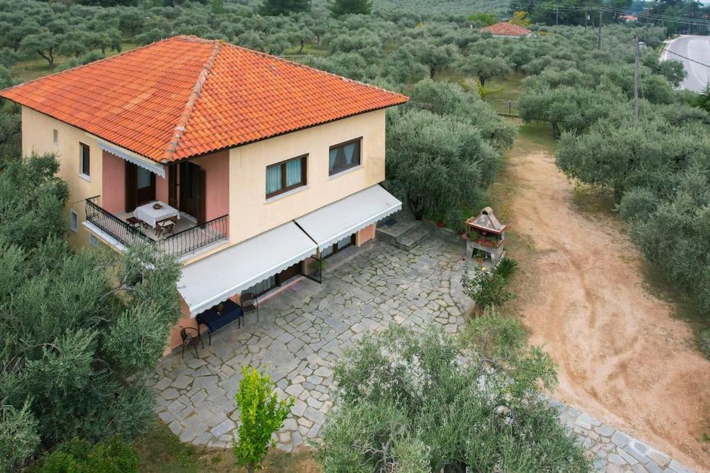 Olive'S House Villa Skala Rachoni  ภายนอก รูปภาพ