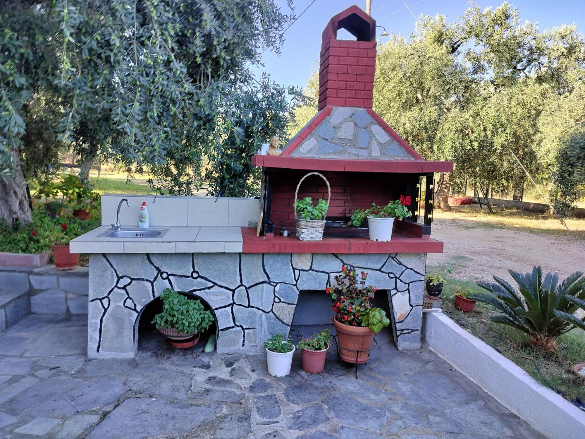 Olive'S House Villa Skala Rachoni  ภายนอก รูปภาพ